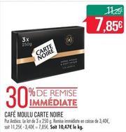 Café moulu offre à 7,85€ sur Supermarché Match