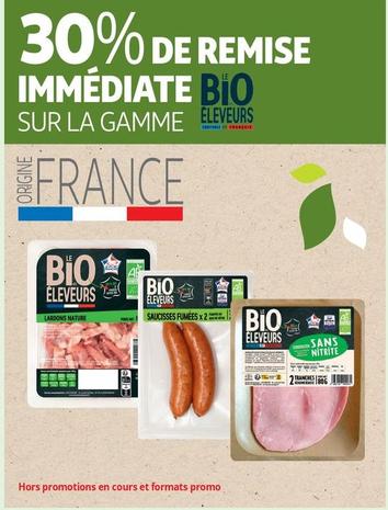 Le Bio Eleveurs - Sur La Gamme offre sur Auchan Supermarché