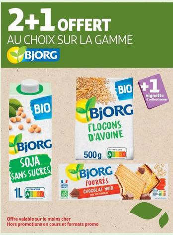 Bjorg - Sur La Gamme offre sur Auchan Supermarché