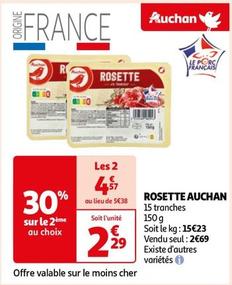 Auchan - Rosette offre à 2,29€ sur Auchan Hypermarché