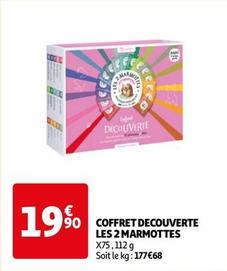 Les 2 Marmottes - Coffret Decouverte offre à 19,9€ sur Auchan Hypermarché