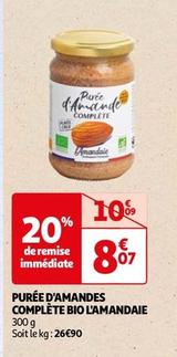 L'Amandaie - Purée D'Amandes Complète Bio  offre à 8,07€ sur Auchan Hypermarché