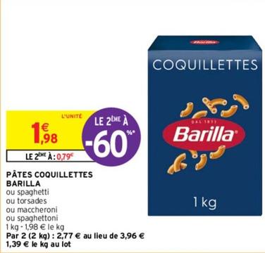 Barilla - Pâtes Coquillettes