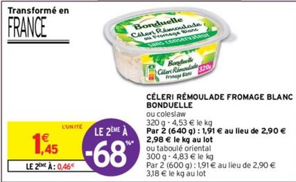 Bonduelle - Céleri Rémoulade Fromage Blanc offre à 1,45€ sur Intermarché Express