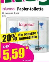 Lalynea - Papier-Toilette offre à 5,59€ sur Norma