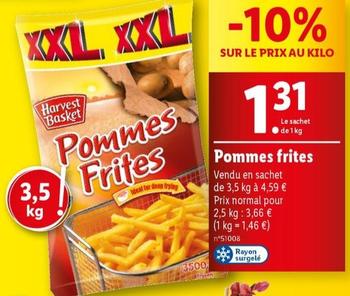Harvest Basket - Pommes Frites offre à 1,31€ sur Lidl