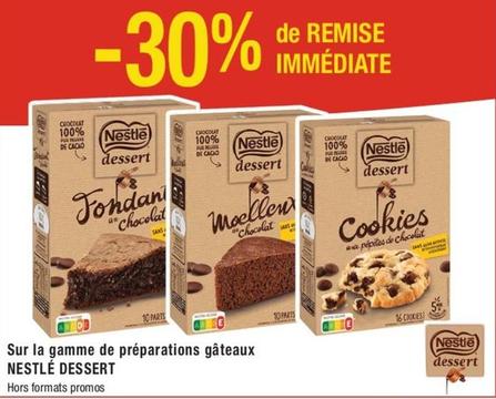 Nestlé - Sur La Gamme De Preparations Gateaux  offre sur Cora