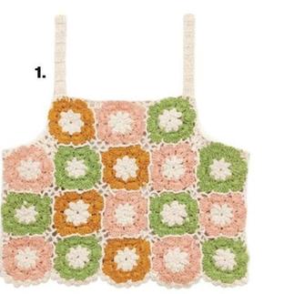 Top en Crochet Fleuri offre à 19,99€ sur Monoprix