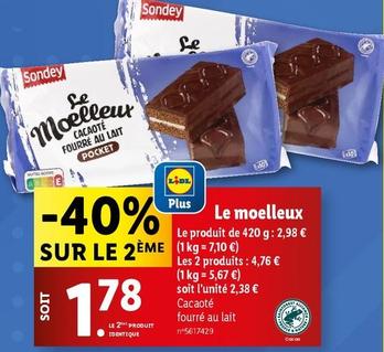 Sondey - Le Moelleux offre à 2,98€ sur Lidl
