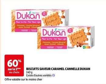 Dukan - Biscuits Saveur Caramel Cannelle offre sur Auchan Hypermarché