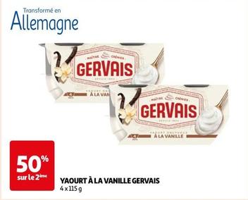 Gervais - Yaourt A La Vanille  offre sur Auchan Hypermarché