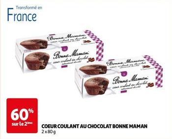 Bonne Maman - Coeur Coulant Au Chocolat  offre sur Auchan Hypermarché