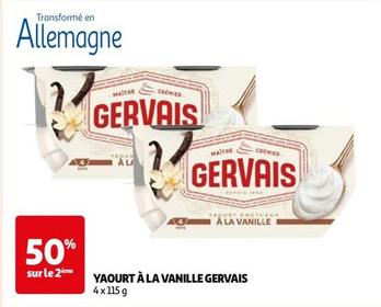 Gervais - Yaourt À La Vanille offre sur Auchan Supermarché