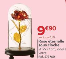 Rose Éternelle Sous Cloche offre à 9,9€ sur Gifi