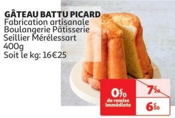 Gâteau Battu Picard offre à 6,5€ sur Auchan Hypermarché