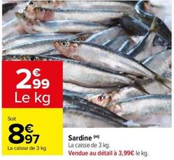 Sardine offre à 8,97€ sur Carrefour Drive
