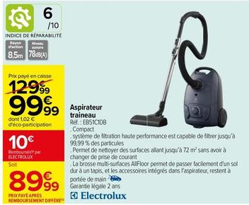 Electrolux - Aspirateur Traineau offre à 99,99€ sur Carrefour Drive