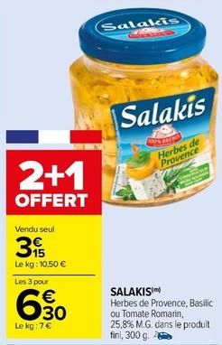 Salakis - Herbes De Provence offre à 3,15€ sur Carrefour Drive