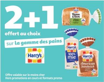 Harry's - Sur La Gamme Des Pains offre sur Auchan Hypermarché