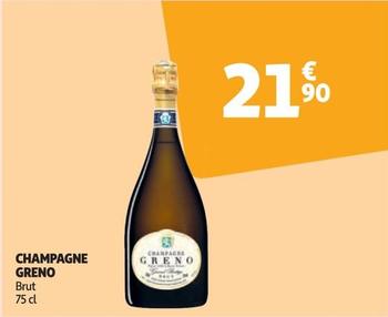 Greno - Champagne  offre à 21,9€ sur Auchan Hypermarché