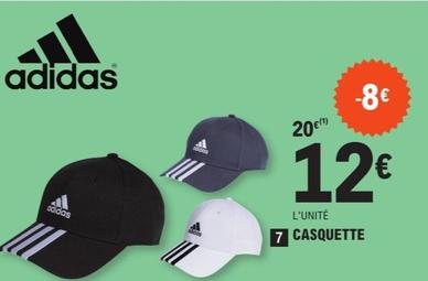 Adidas - Casquette offre à 12€ sur E.Leclerc Sports