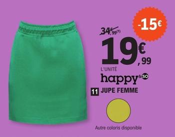 Happy & So - Jupe Femme offre à 19,99€ sur E.Leclerc Sports