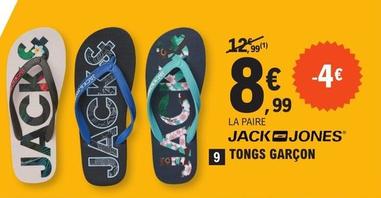 Jack & Jones - Tongs Garçon offre à 8,99€ sur E.Leclerc Sports