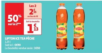 Lipton - Ice Tea Pêche offre à 1,13€ sur Auchan Supermarché