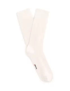 Chaussettes hautes en coton mélangé - écru offre à 3,99€ sur Celio