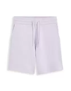 Bermuda straight en coton molleton - violet offre à 19,99€ sur Celio