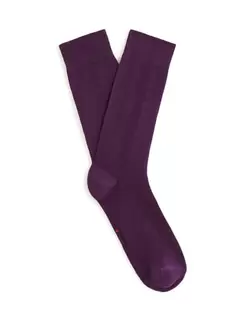 Chaussettes hautes coton - violet offre à 3,99€ sur Celio