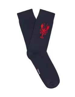 Chaussettes hautes motif homard - marine offre à 3,99€ sur Celio