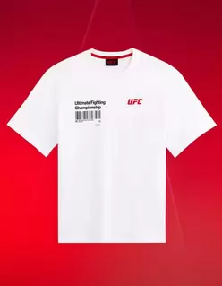 UFC - T-shirt blanc offre à 19,99€ sur Celio