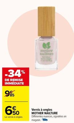 Mother Nailture - Vernis À Ongles offre à 6,5€ sur Carrefour Express