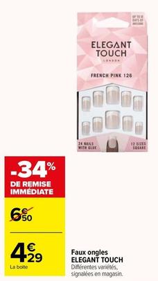 Elegant Touch - Faux Ongles offre à 4,29€ sur Carrefour Express