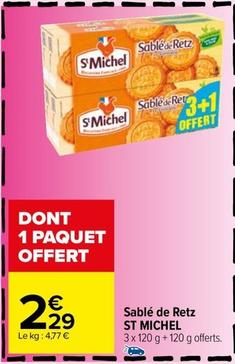 St Michel - Sablé De Retz offre à 2,29€ sur Carrefour Express