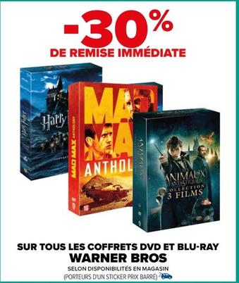 Warner Brossur - Tous Les Coffrets Dvd Et Blu-Ray offre sur Carrefour City