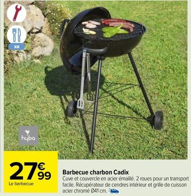 Hyba - Barbecue Charbon Cadix offre à 27,99€ sur Carrefour City