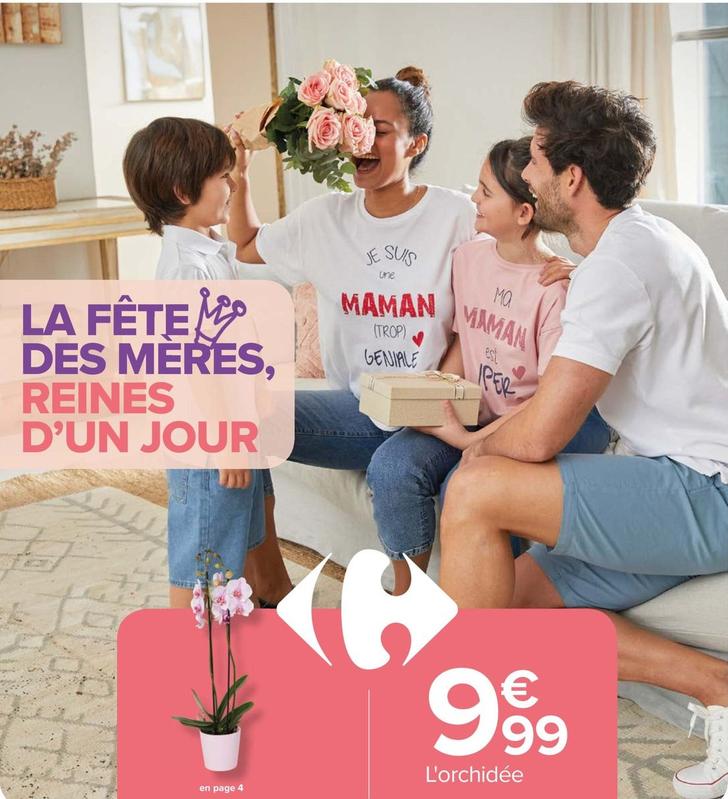 L'Orchidée offre à 9,99€ sur Carrefour Contact