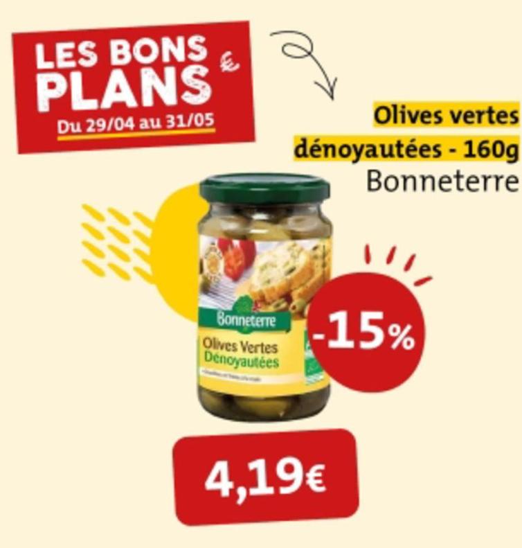 Olives offre à 4,19€ sur So.bio