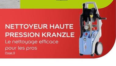 Nettoyeur Haute Pression Kranzle offre sur Sikkens Solution