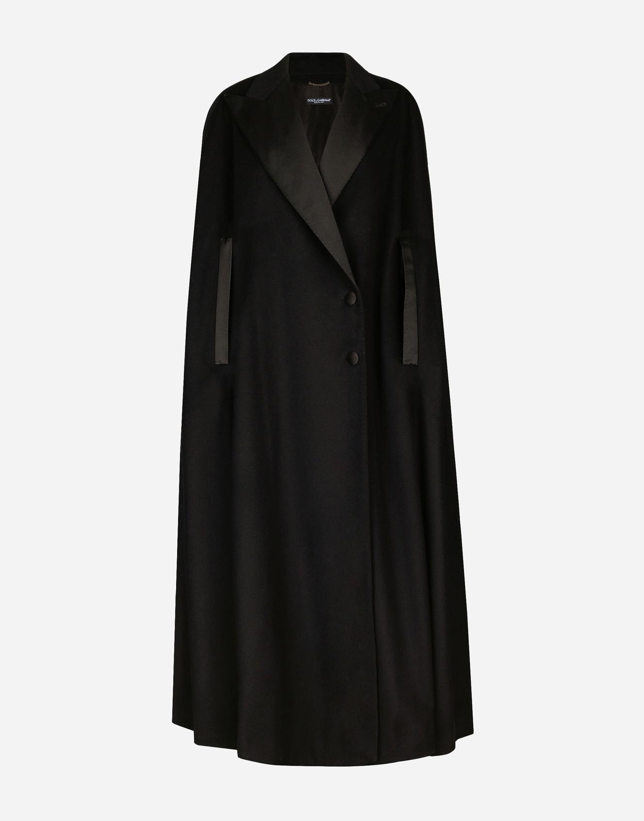 Manteau droit en laine et cachemire offre à 4950€ sur Dolce & Gabbana