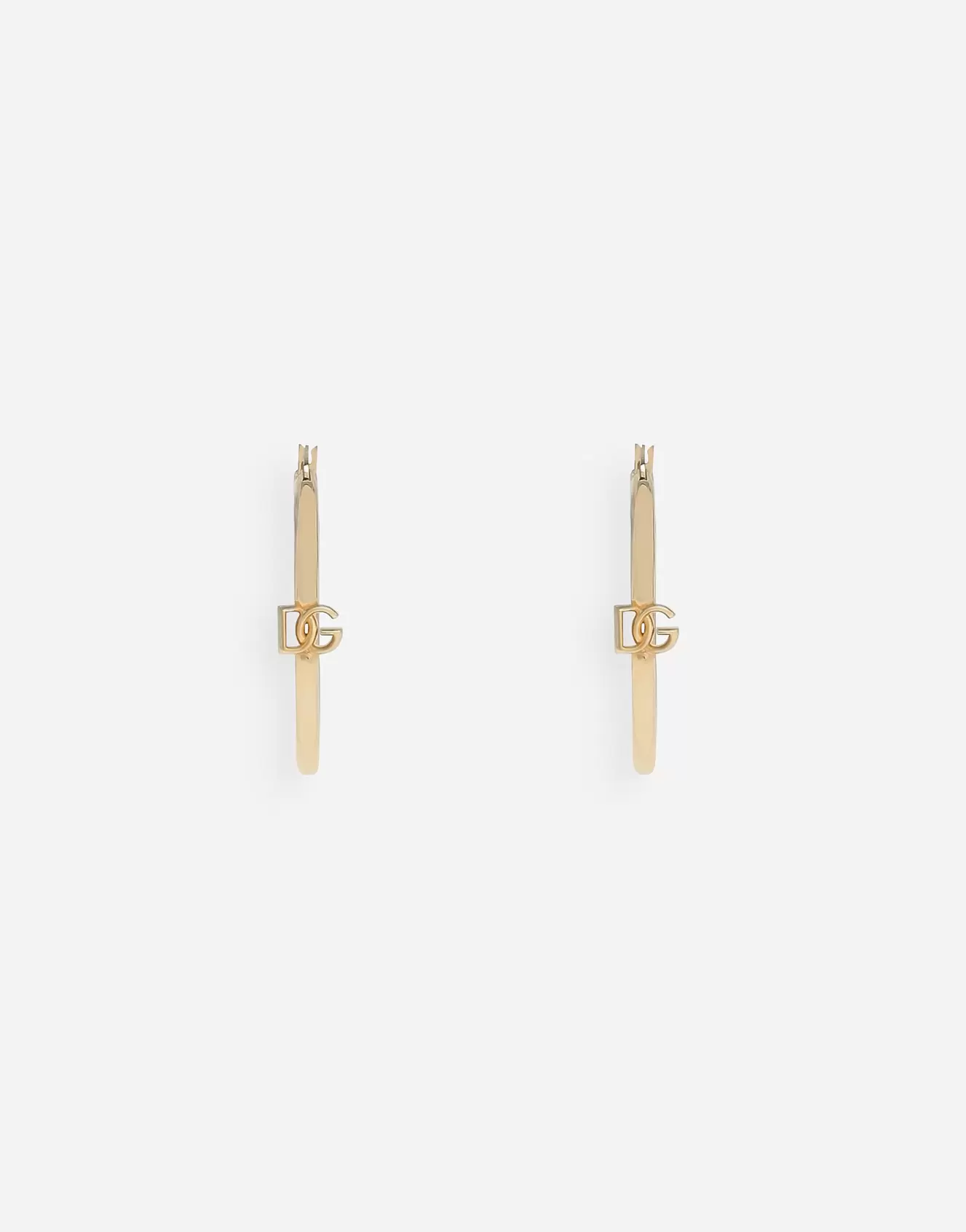 Boucles d’oreilles créoles avec logo DG offre à 2€ sur Dolce & Gabbana