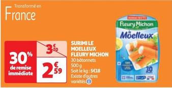 Fleury Michon - Surimi Le Moelleux offre à 2,59€ sur Auchan Supermarché