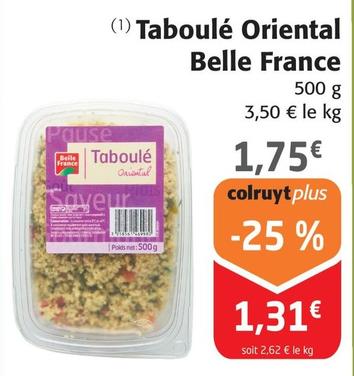 Belle France - Taboule Oriental  offre à 1,31€ sur Colruyt