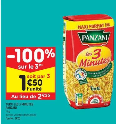 Panzani - Torti Les 3 Minutes offre à 2,25€ sur Leader Price