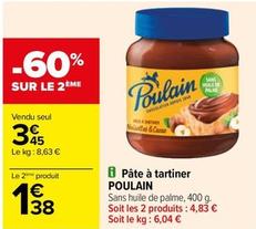 Poulain - Pâte À Tartiner offre à 3,45€ sur Carrefour