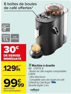 Royal - Machine À Dosette Coffee B offre à 99,99€ sur Carrefour