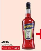 Aperol - 12,5% Vol offre à 14,8€ sur Carrefour
