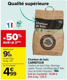 Carrefour - Charbon De Bois offre à 9,99€ sur Carrefour